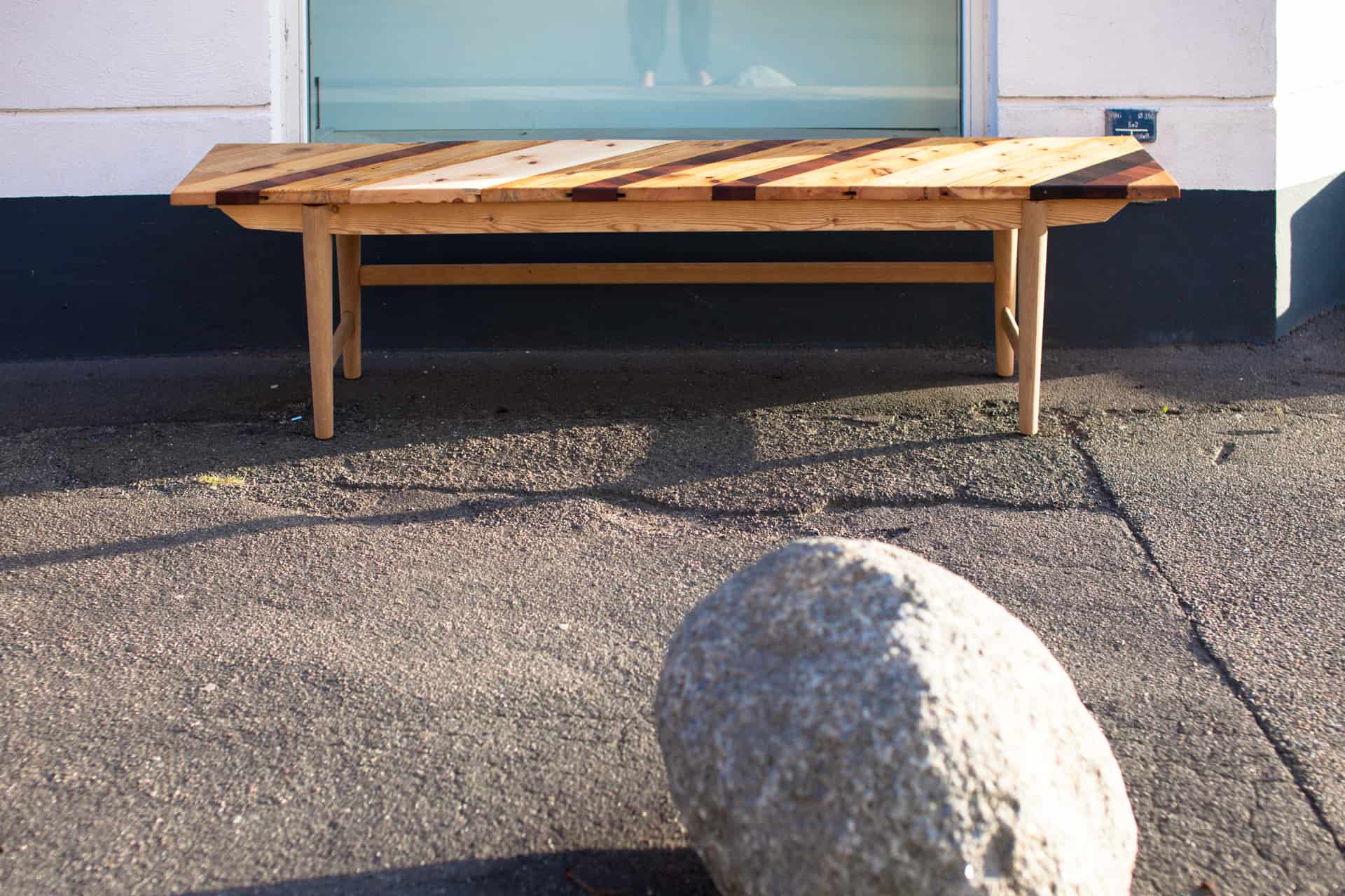 Møbler i genbrugstræ smalltime woodshop